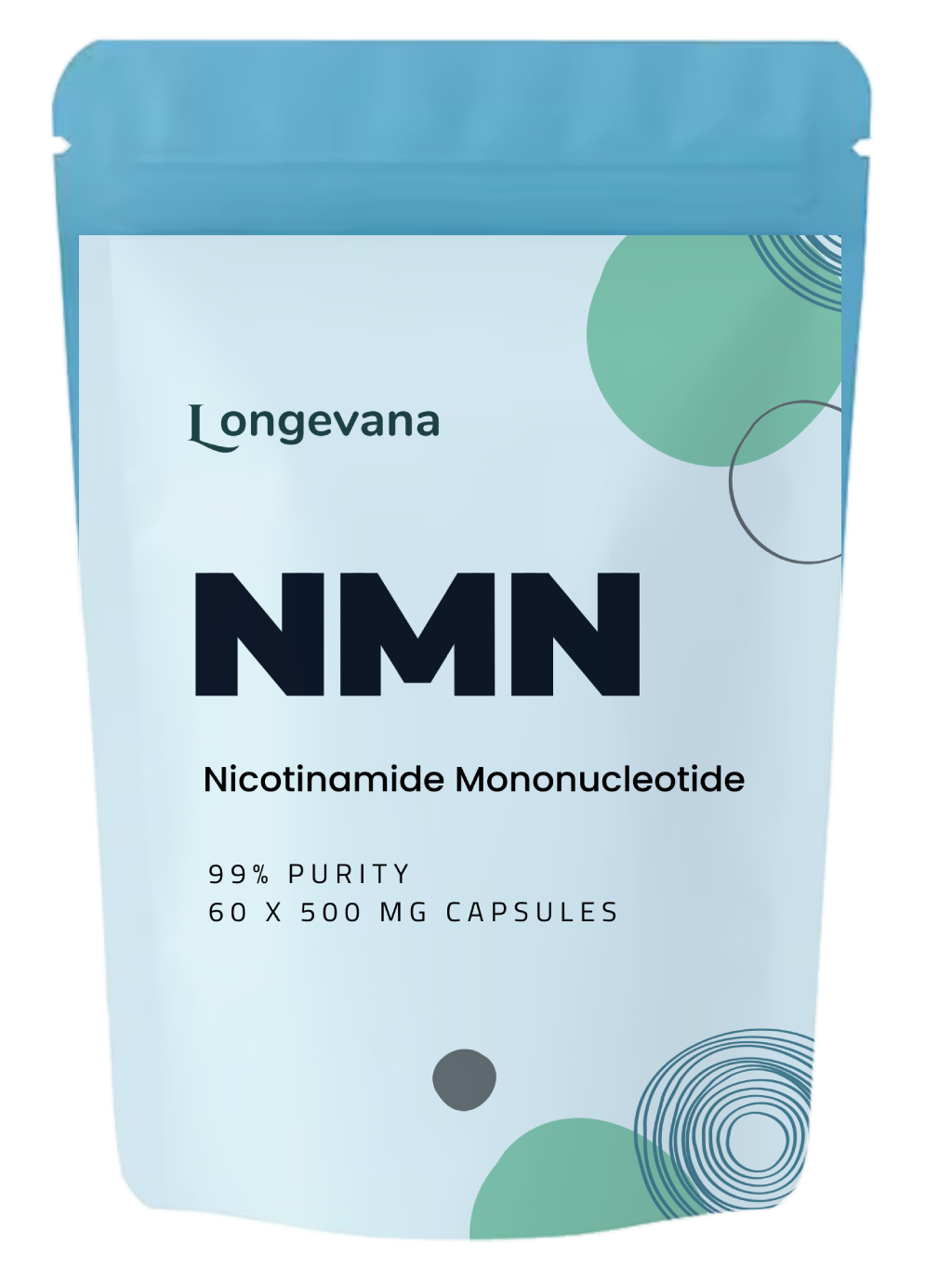 NMN - Pure 500mg Capsules