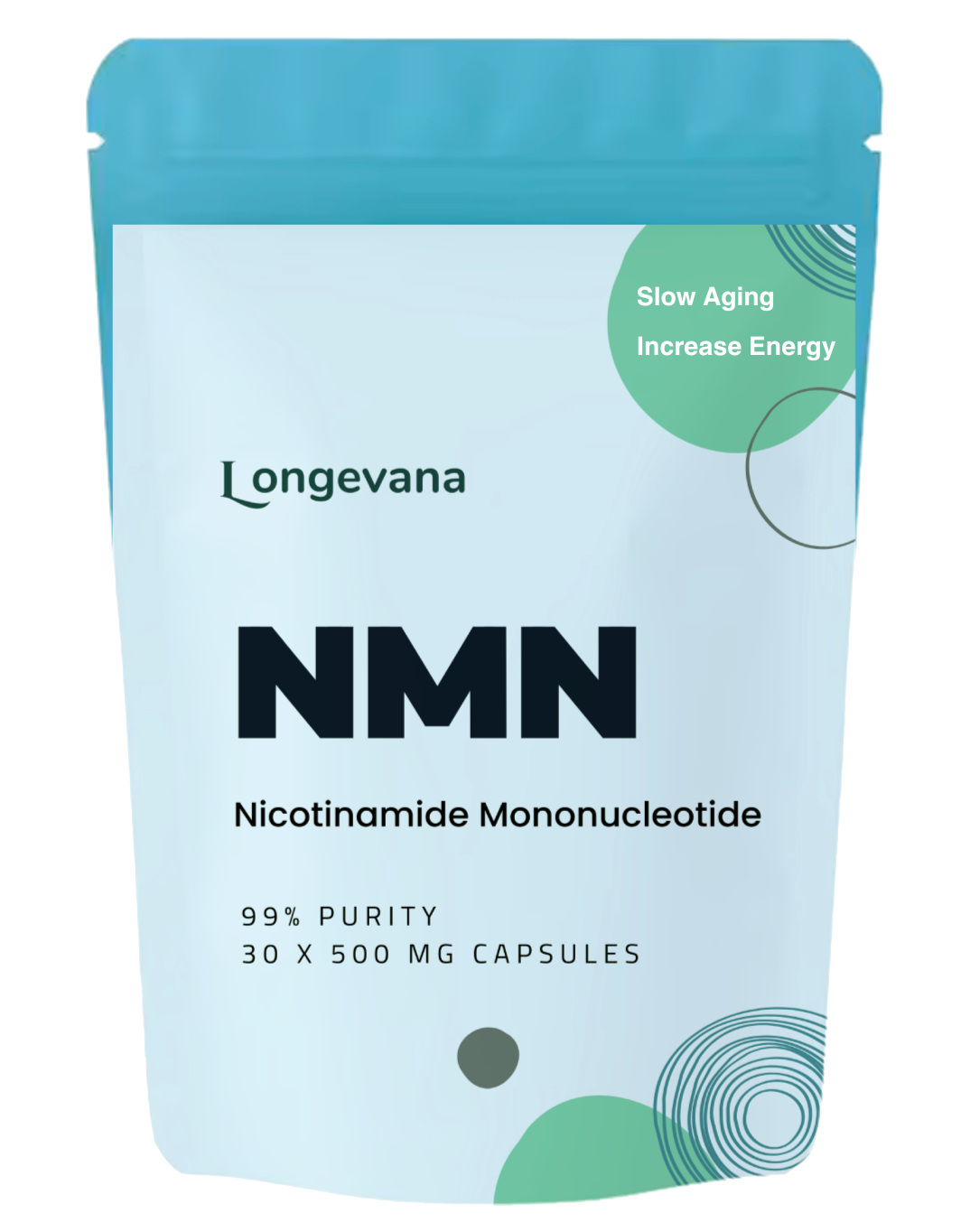 NMN - Pure 500mg Capsules