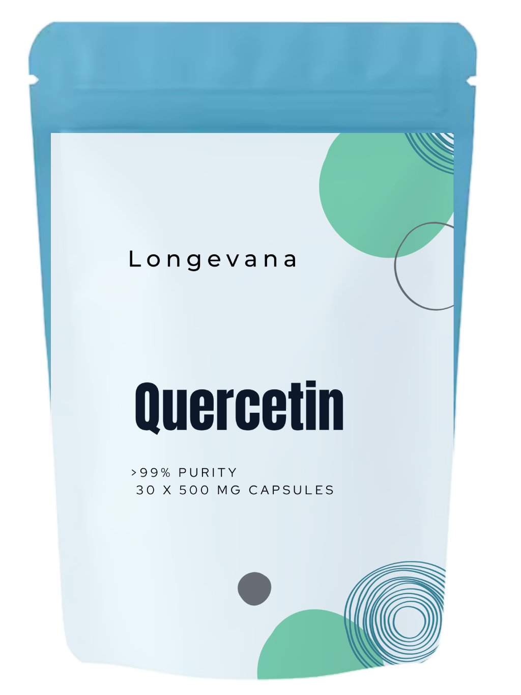 Quercetin 99% – 30 x 500mg Capsules