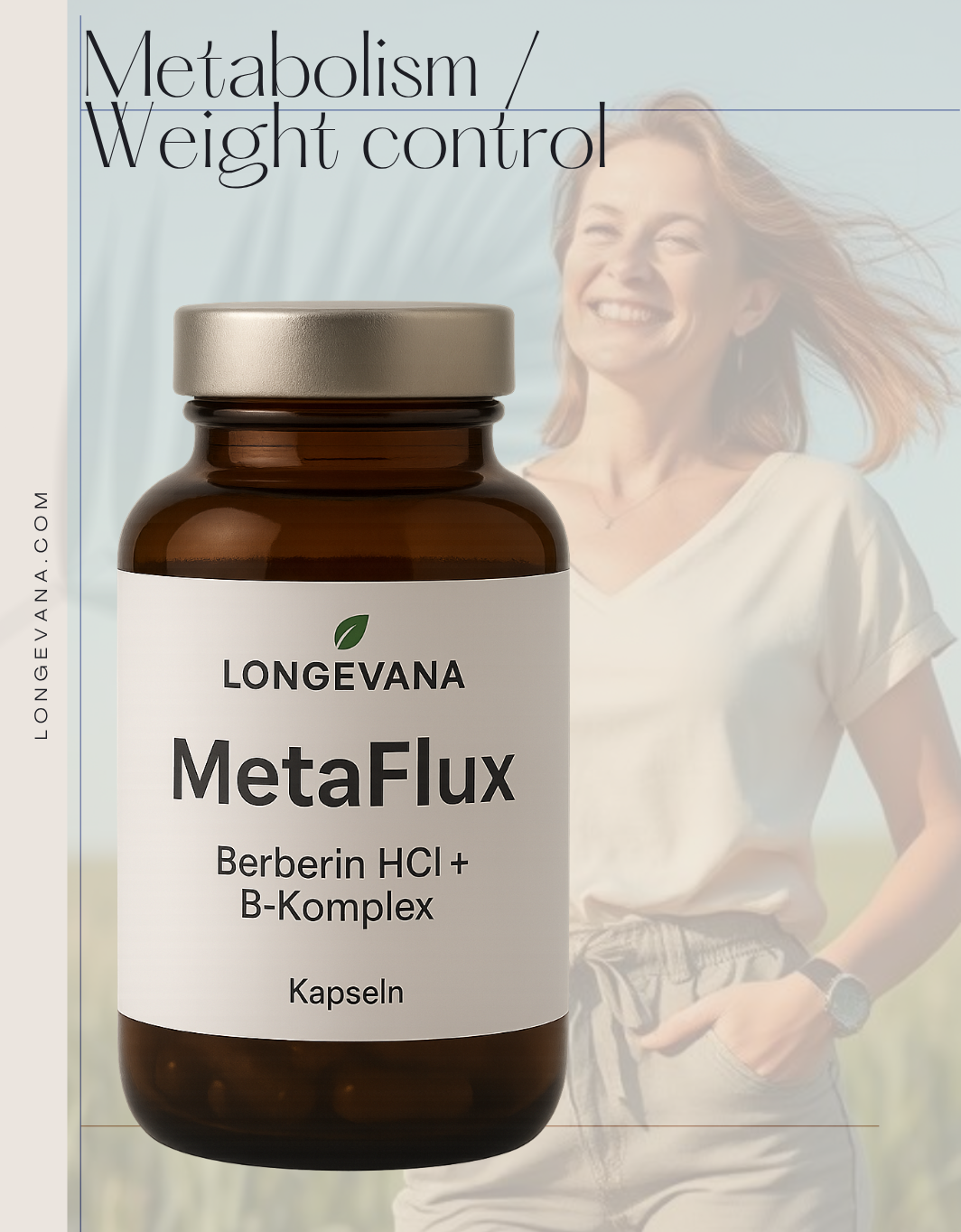 Longevana MetaFlux - Berberin + B-Complex