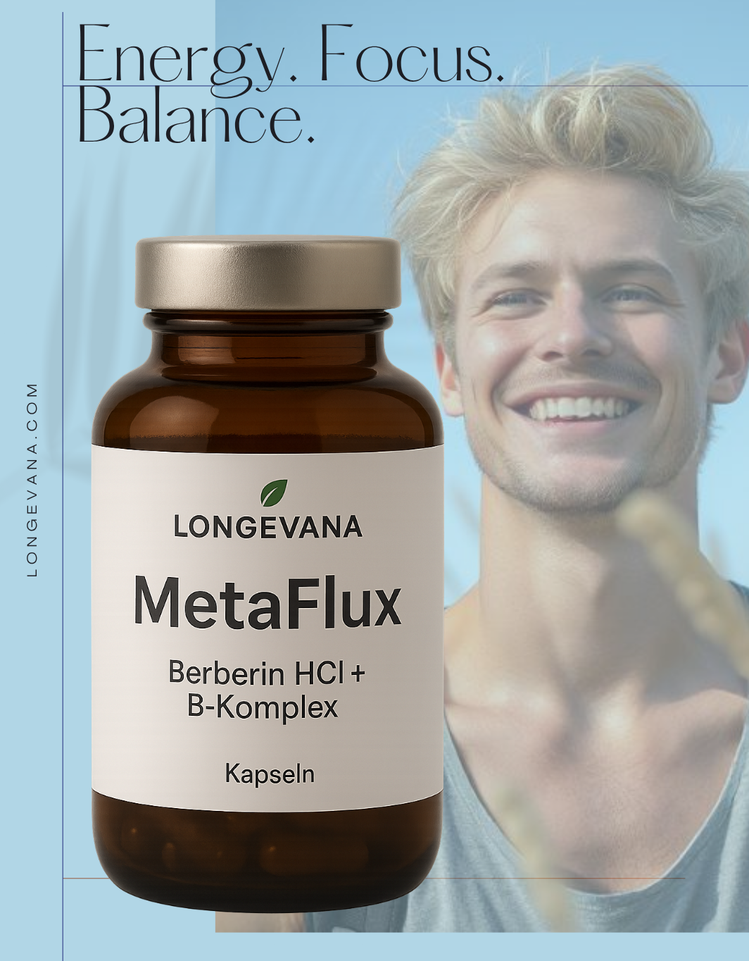 Longevana MetaFlux - Berberin + B-Complex