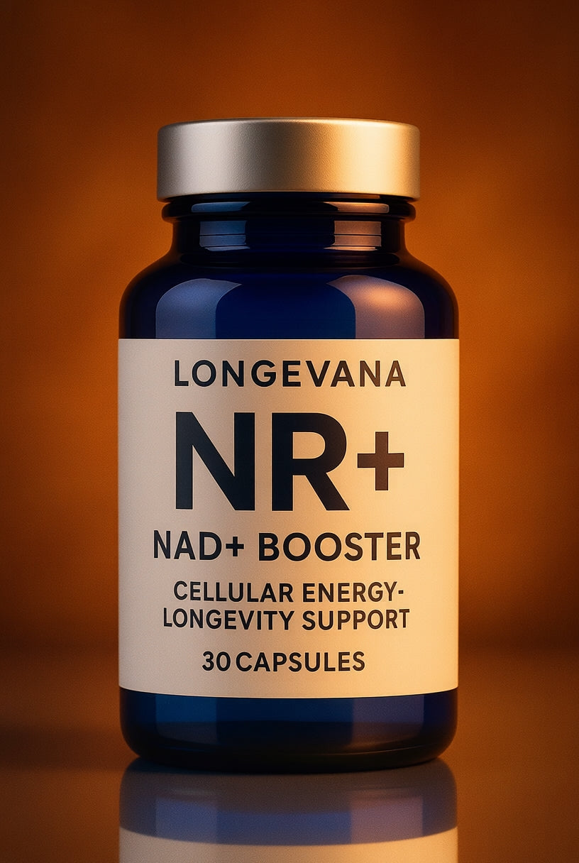 NR+ NAD+ Booster for Optimal Cellular Energy and Longevity
