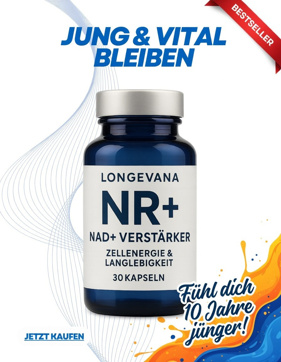 NR+ NAD+ Booster for Optimal Cellular Energy and Longevity