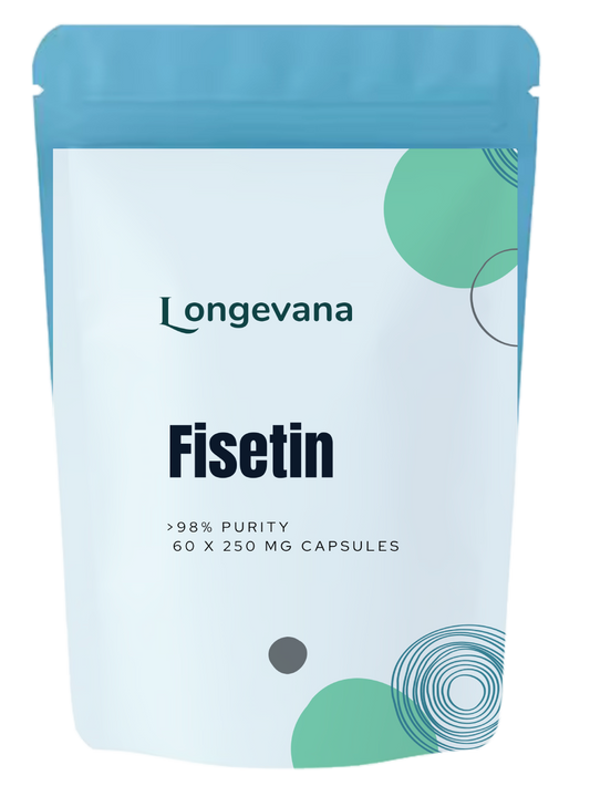 Fisetin 98% – 60 x 250mg Capsules