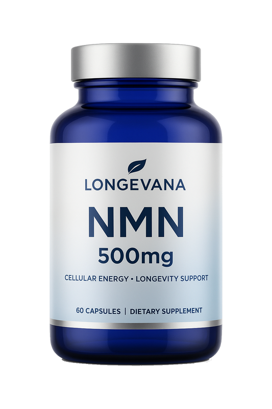 Longevana NMN 500 mg – Nicotinamide Mononucleotide Capsules
