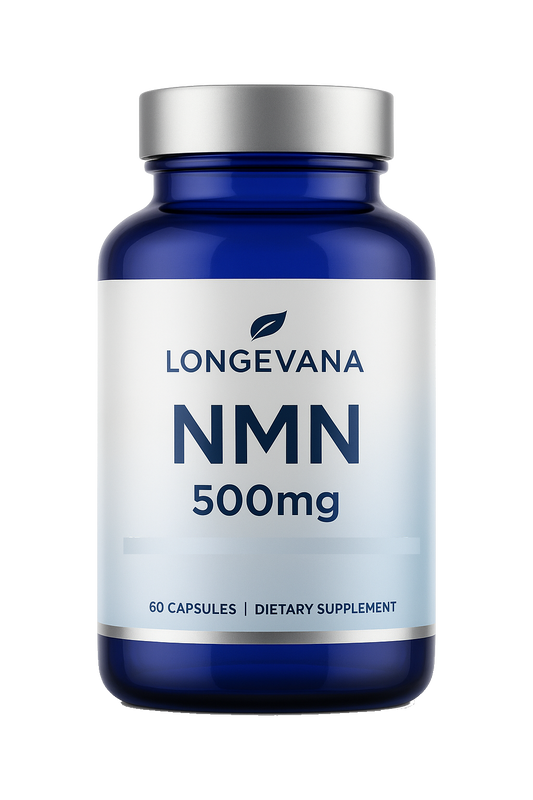 Longevana NMN 500 mg – Nicotinamide Mononucleotide Capsules
